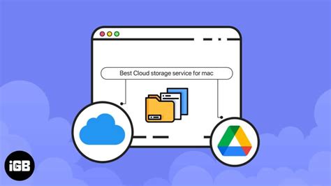 Best cloud storage services for Mac in 2025 - iGeeksBlog