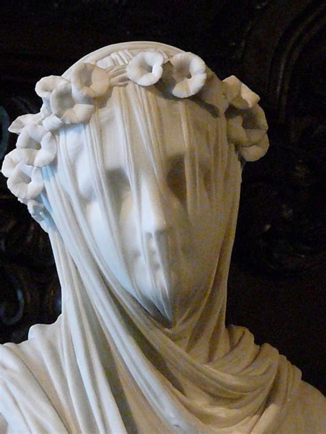 Raffaello Monti 1818 1881 The Veiled Vestal Virgin Pre