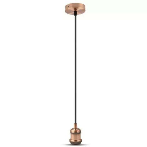 Suspension Int Rieur E Bronze Rouge