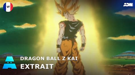 Dragon Ball Z Kai Son Goku Se Transforme En Super Saiyen Pour La