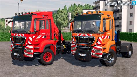 MAN TGS Palfinger Crane Truck V1 0 For FS22 By FS Miner