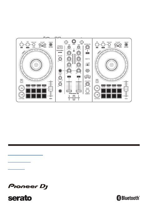 User Manual Pioneer DDJ FLX4 English 165 Pages