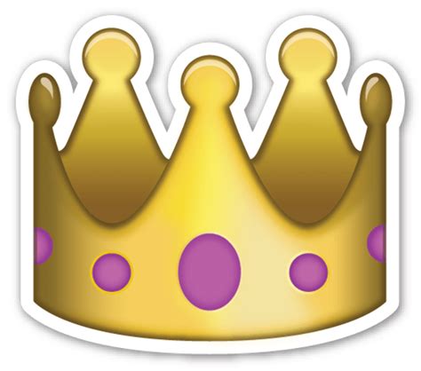 Download High Quality emoji clipart crown Transparent PNG Images - Art ...