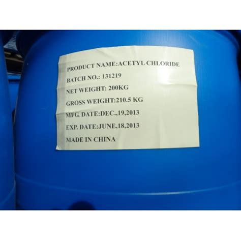 Competitive Cas 75 36 5 Acetyl Chloride Suppliers Price From China