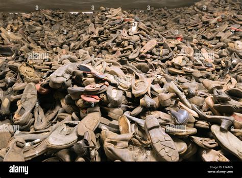 Europa Polonia Silesia Oswiecim Auschwitz Birkenau Campo De Concentración Nazi Alemán Y