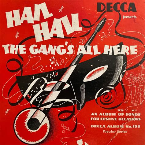 Hail Hail The Gang S All Here Shellac Discogs