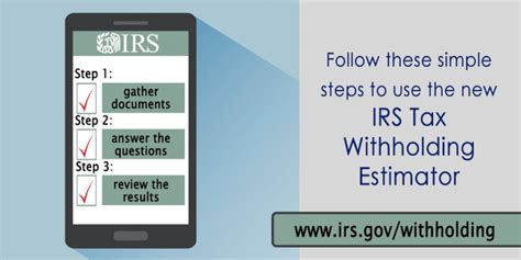 Irs Tax Withholding Estimator Tool Tax Withholding Estimator