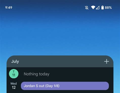 Google Calendar makes Material You widgets official