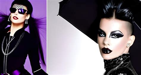 Reviving The Moody Elegance Of 90s Goth Fashion A Nostalgic Tribute To