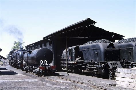 Old Steam Locomotives In South Africa Graaff Reinet Railway Station Sar Class 6 No 429 Old