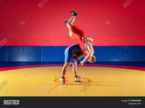 Two Strong Wrestlers Image And Photo Free Trial Bigstock