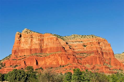 Mesa rock formation stock photo. Image of outdoor, desert - 8842620