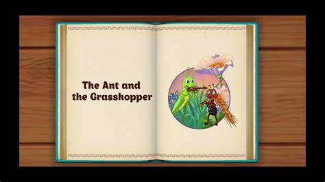 The Ant And The Grasshopper Animation Read Aloud YouTube