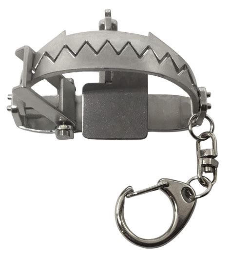 Trappy The Original Mini Bear Trap Keychain That Works Destroy