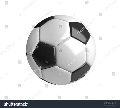 Soccer Ball Isolated On White Background Stock Illustration 169604945 ...