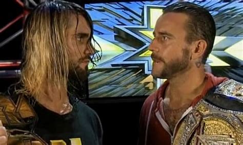 Seth Rollins Recalls Nxt Being Revamped Pictured Being Paired With Cm