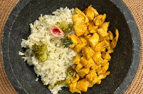 Frango Dourado Com Arroz De Brócolis Band Receitas