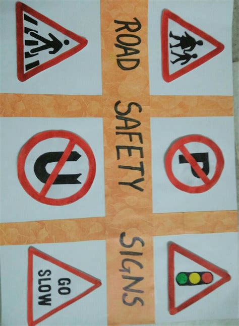 Road Safety Signs for Young Children