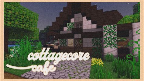 Minecraft Cottagecore Cafe