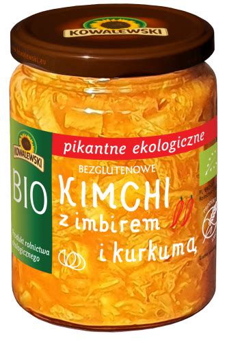 Kimchi Pikantne Pasteryzowane Bezglutenowe Bio Ml Kowalewski Kowalewski