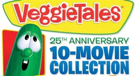 Veggietales 25th Anniversary 10 Movie Collection Only 1499 50 Off