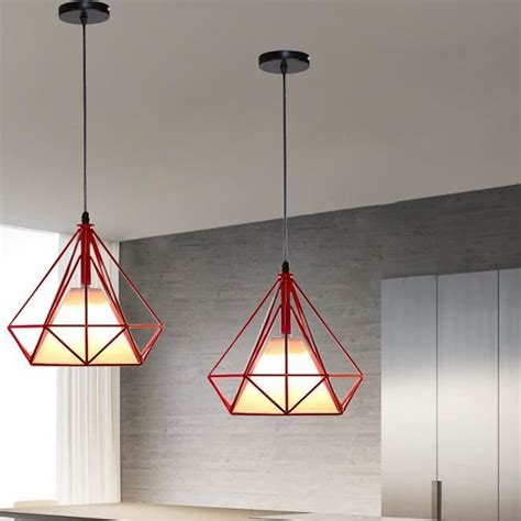 Tempas LOT DE 3 Lustre Industriel Suspension Luminaire Réglable 25cm