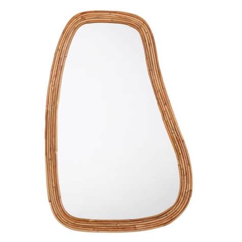 Miroir En Rotin Somas Frenchy Fancy