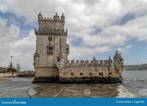 Belem Tower In Lisbon Portugal Symbol Of The City And Unesco World