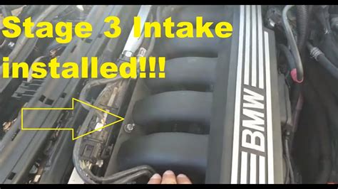 Installing A 3 Stage Intake On My BMW 328i E90 And No More Rough Idle