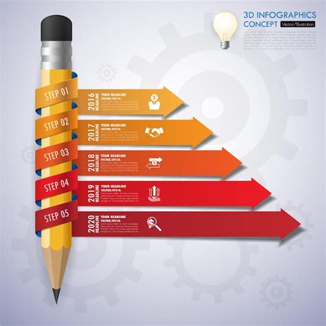 Business Infografía plantilla Visualización de datos Se puede utilizar