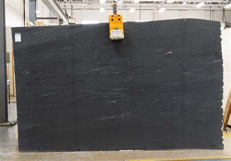 Black Ocean Honed Granite Slab Random Marble Systems Marble Supplier