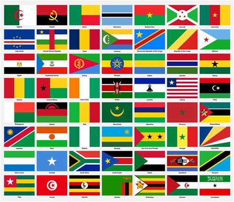 Africa is the continent with the best flags, change my mind. : r ...