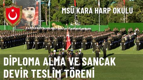 MSÜ Kara Harp Okulu Diploma Alma ve Sancak Devir Teslim Töreni 30