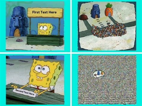 Free Spongebob Meme Template PowerPoint and Google Slides