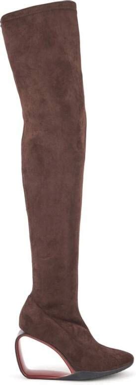 United Nude Mobius Long Boot Hi Ii Brown Dames Schoenen Nl