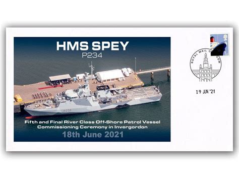 Commissioning of HMS Spey