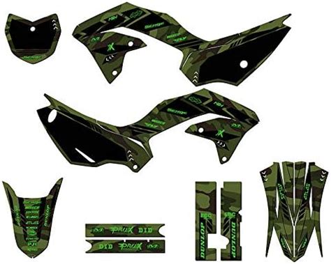 Amazon 2020 2024 KLX 230 R APACHE Green Senge Graphics Complete