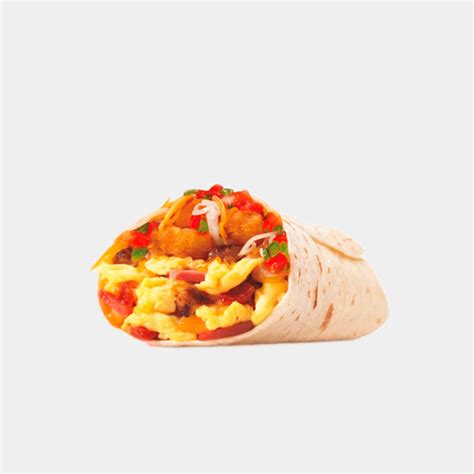 Loaded Breakfast Burrito (nutrition info, ingredients, allergen info ...