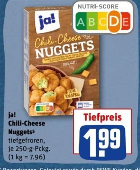 Ja Chili Cheese Nuggets Tilbud Hos Rewe