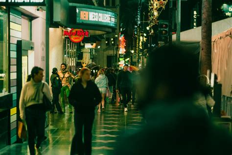 Pedestrians in Downtown · Free Stock Photo 