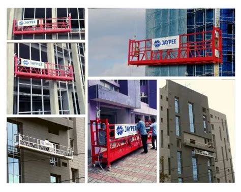 Jaypee Kw X Rope Suspended Platform Hoist For Construction Load