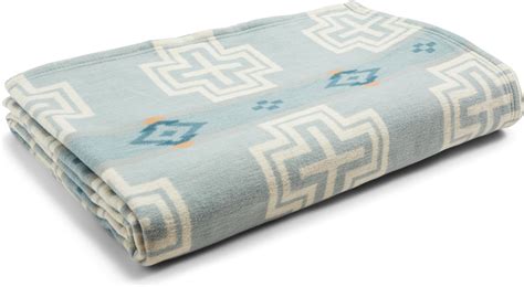 Amazon Pendleton Organic Cotton Jacquard Blanket Queen San Marino