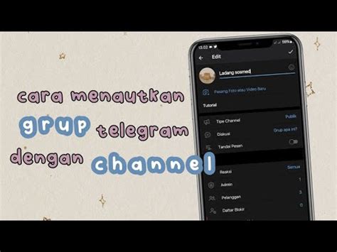 Cara Menautkan Grup Telegram Dengan Channel Youtube