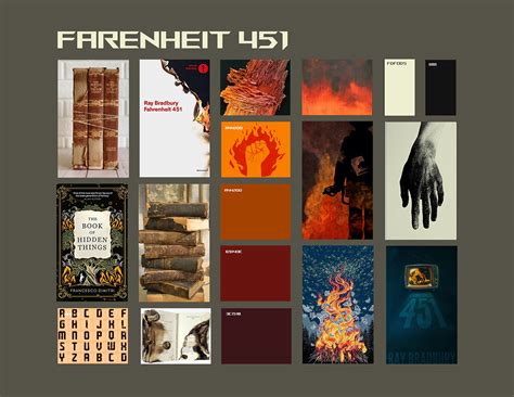 Fahrenheit 451 Book Cover Sleeve on Behance