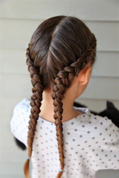 Ideas Para Peinados F Ciles Para Ni As Con Trenzas Y Coletas