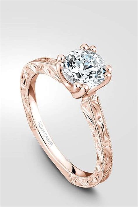 Rose Gold Engagement Rings 28 Rings That Melt Your Heart Vintage