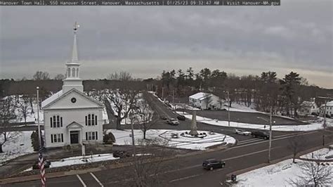 Live Hanover Center Webcam Hanover Town Hall Massachusetts