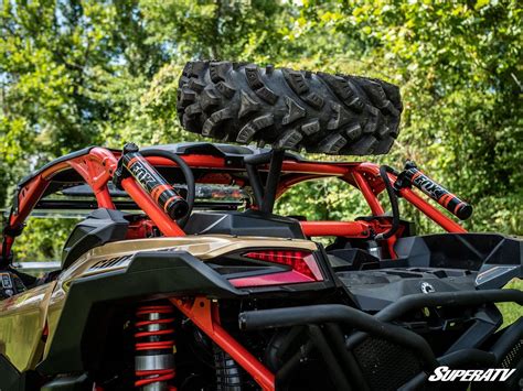 Can Am Maverick X3 Spare Tire Carrier Superatv Revolution Off Road