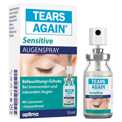 Tears Again Sensitive Augenspray Milliliter Online Bestellen