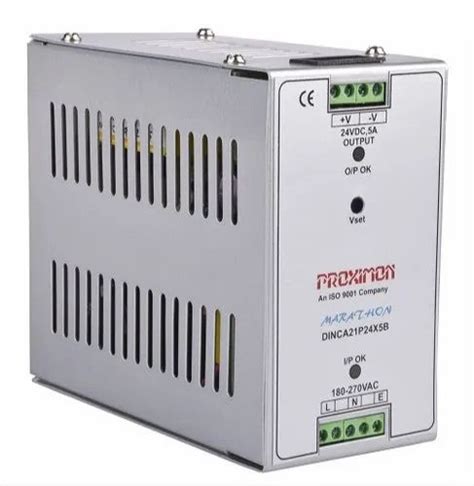 PROXIMON Single Phase Din Rail Power Supply, Input Voltage: 180-270v Ac, for Industrial ...